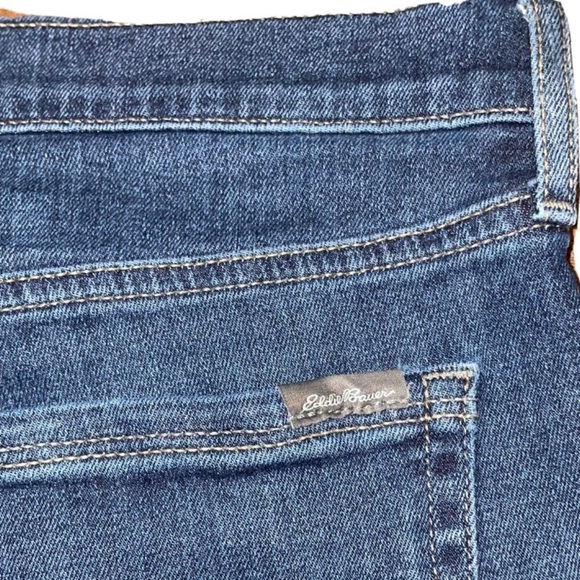 eddie bauer womens jeans size 8 Boyfriend Slim Denim Preloved Condition - Picture 6 of 8